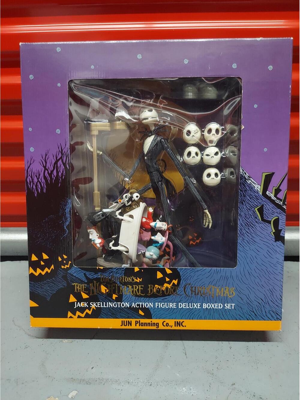 The Nightmare Before Christmas Jack Skellington Action Figure Deluxe Boxed Set